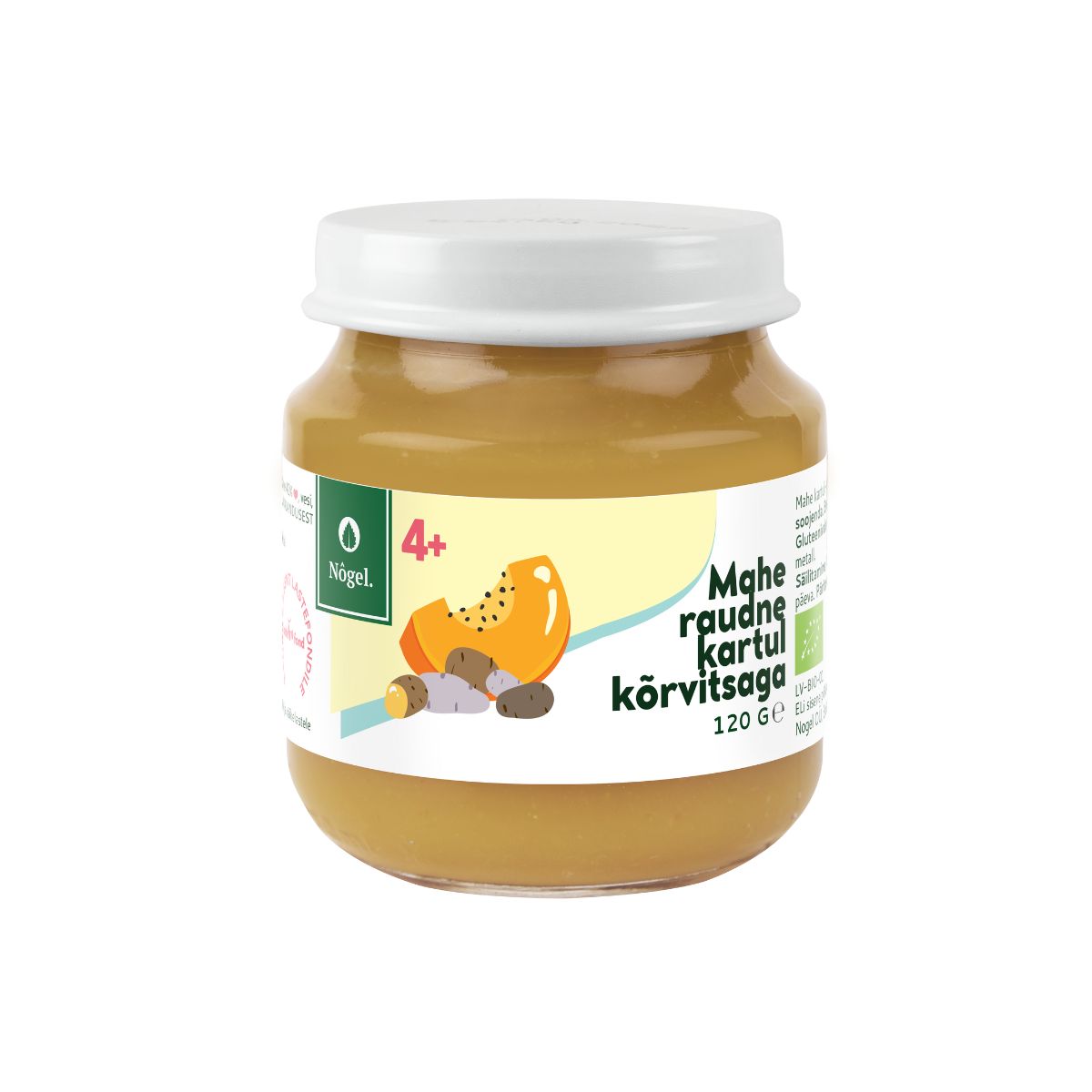 Mahe raudne kartul kõrvitsaga, 120 g