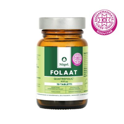 Folaat, Quatrefolic®, 70 tabletti