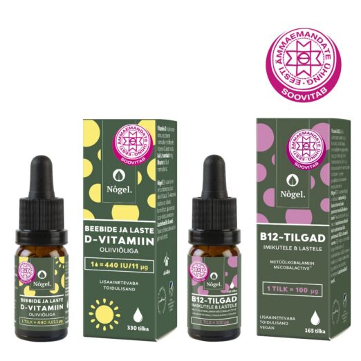 Beebide kombo: 440 IU ja B12-tilgad 100 µg, 10 ml