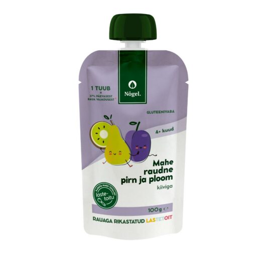 Mahe raudne pirn ja ploom kiiviga, 100 g