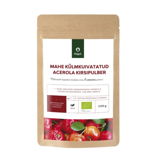 Mahe külmkuivatatud acerola kirsipulber, 100 g