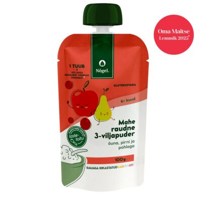 Mahe raudne 3-viljapuder õuna, pirni ja pohlaga, 100 g