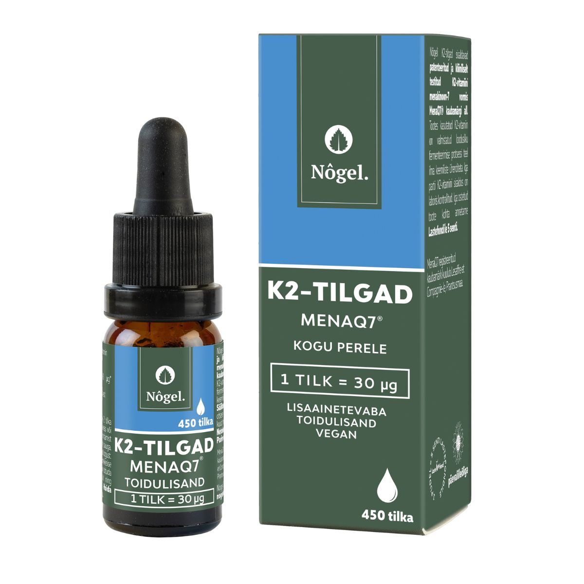 K2-tilgad, MENAQ7®, 10 ml
