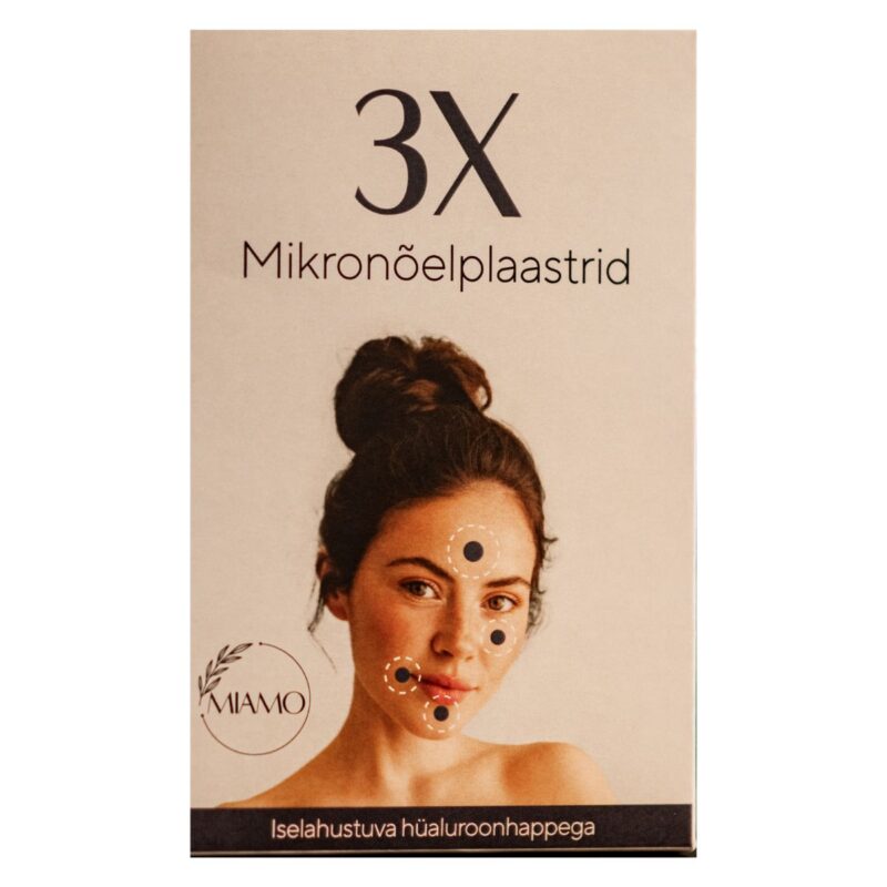 Mikronõelplaastrid hüaluroonhappega, 6 tk